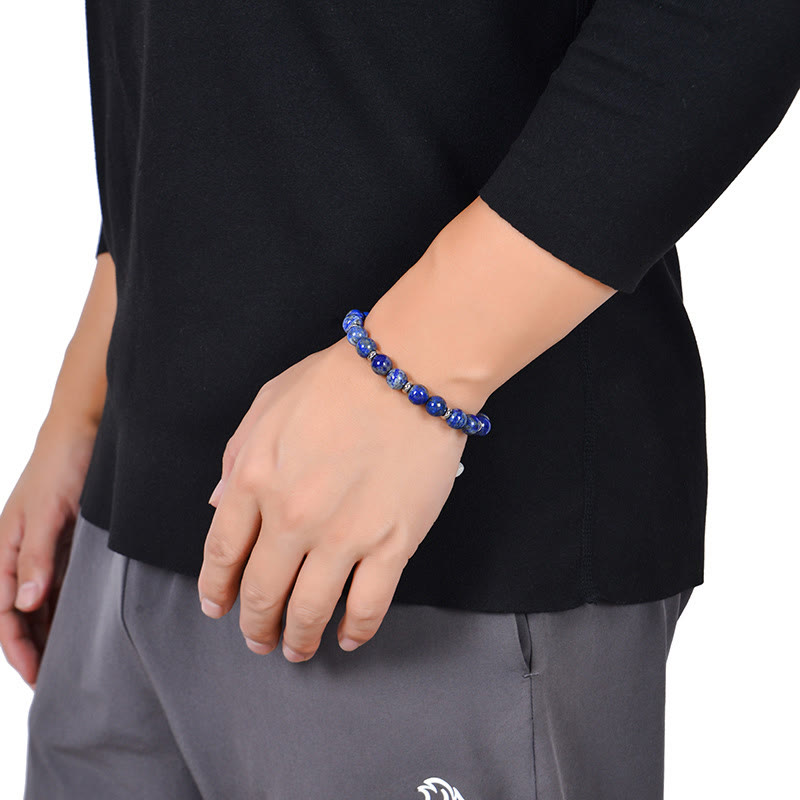 Buddha Stones ​​Tigerauge Verschiedene Natursteinperlen Schutzarmband - image 20