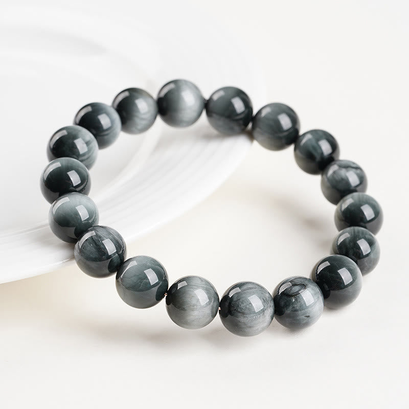 Buddha Stones Armband mit Adleraugenstein – Symbol für positive Ruhe - image 3