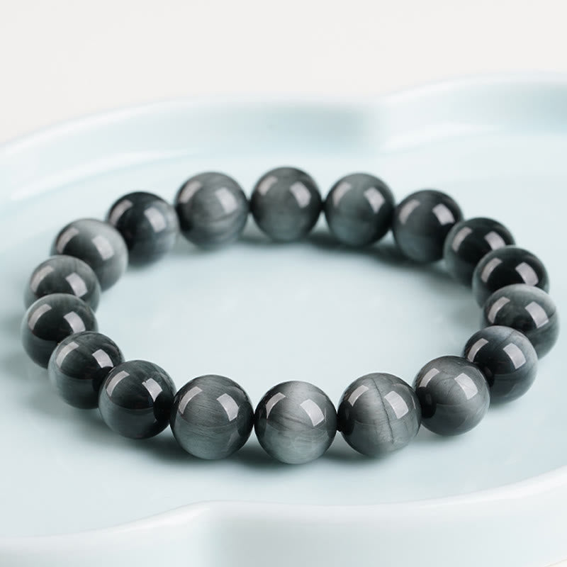 Buddha Stones Armband mit Adleraugenstein – Symbol für positive Ruhe - image 4