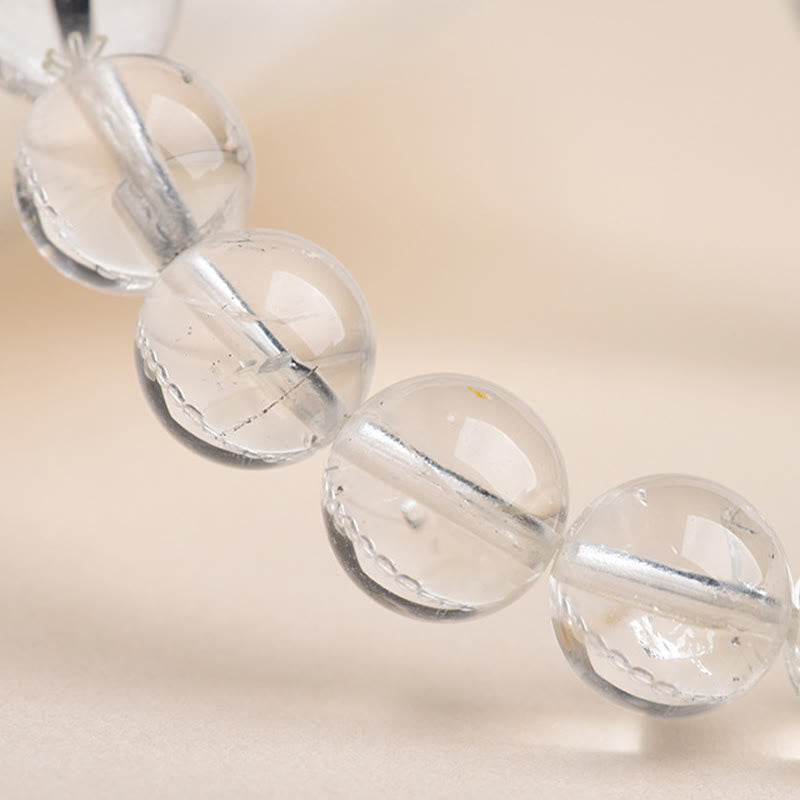 Buddha Stones ​​Herkimer-Diamant-Schutz-Meditationsarmband - image 15