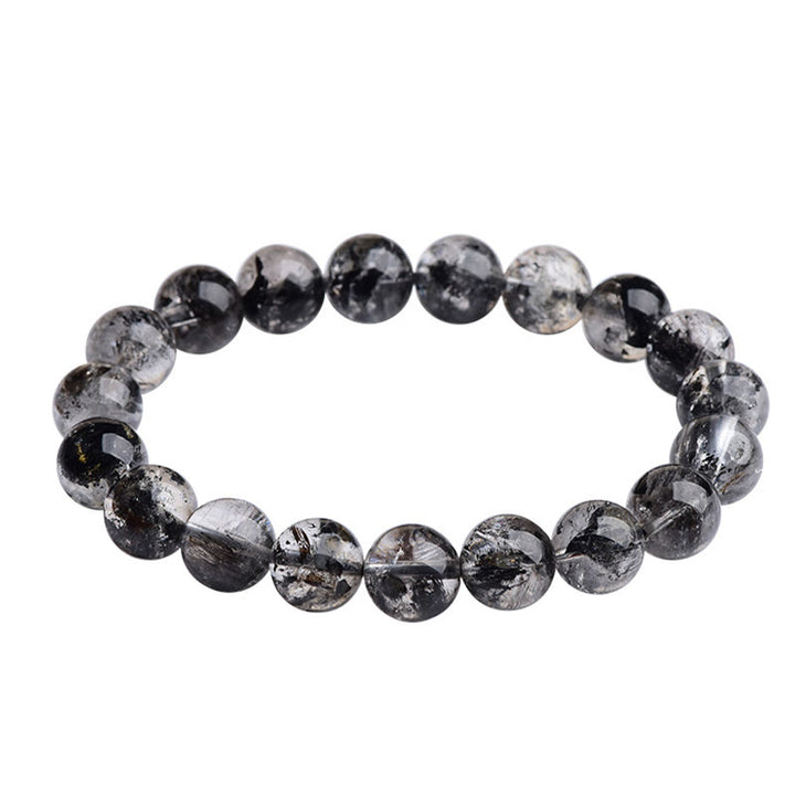 Buddha Stones ​​Herkimer-Diamant-Schutz-Meditationsarmband - image 3