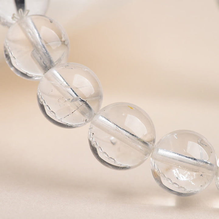 Buddha Stones ​​Herkimer-Diamant-Schutz-Meditationsarmband - image 15
