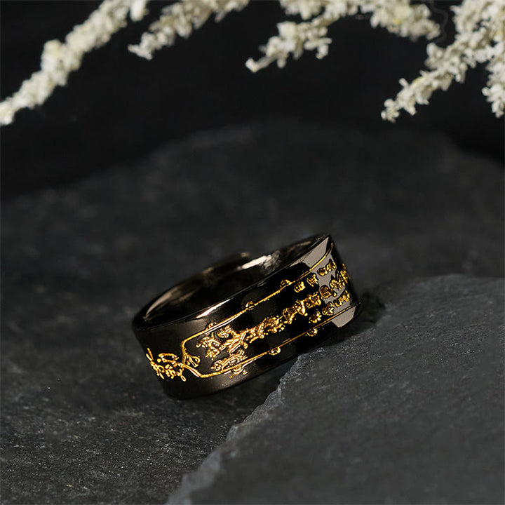 Buddha Stones ​​Kupferwort Verstellbarer Balance-Ring - image 8