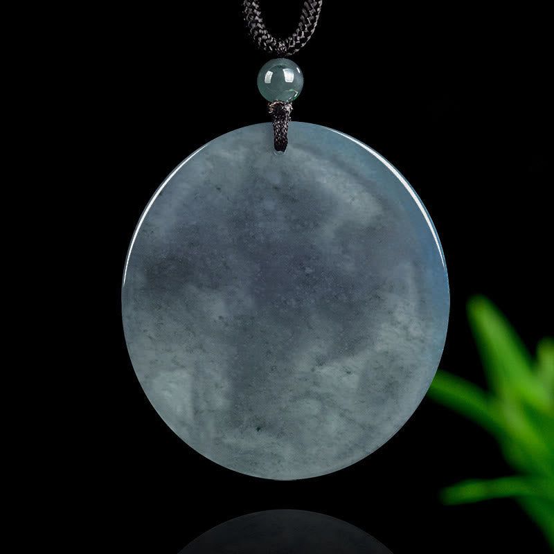 Buddha Stones ​​Jade-Halskette mit Anhängern – Symbol für Glück und Fülle im Jahr des Pferdes - image 10