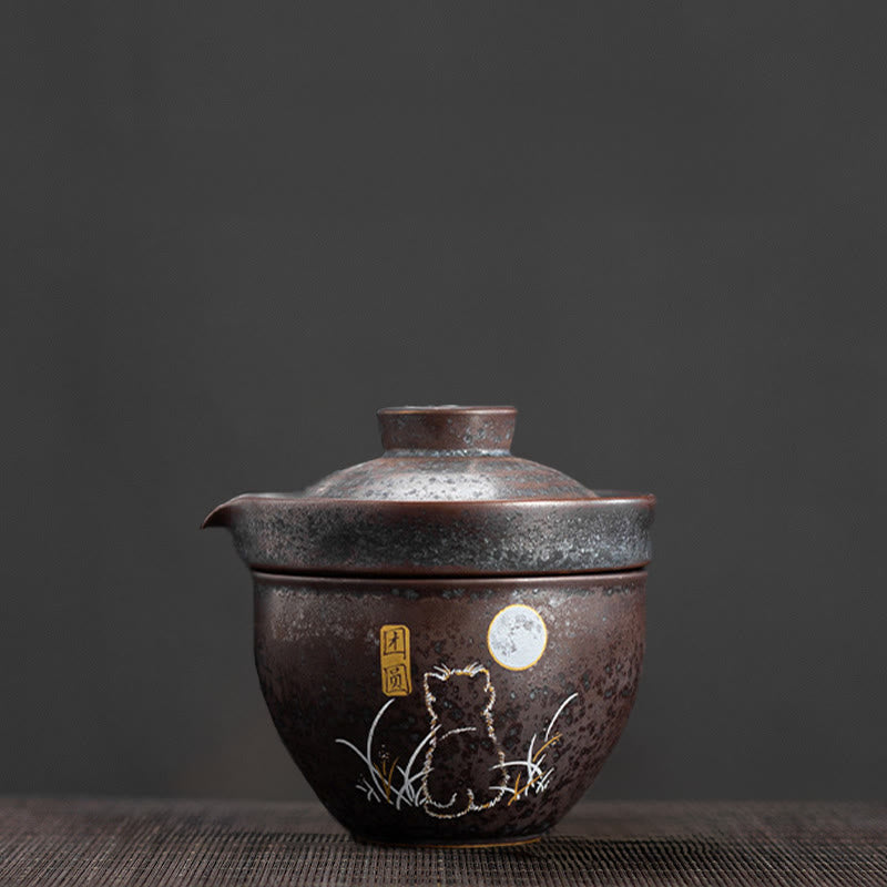 Buddha Stones, niedliche Katzen-Teetasse, Kung-Fu-Teetasse  - image 1