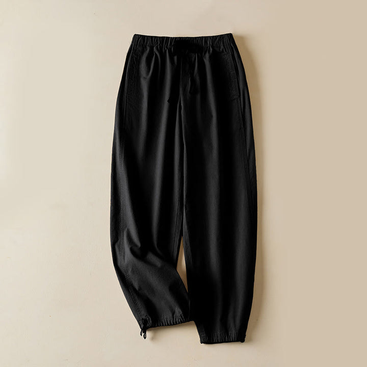 Buddha Stones Herbst-Cargohose für Damen aus Baumwolle mit Kordelzug, Länge 7-8, mit Taschen - Schwarz - US12, UK/AU16, EU44 (3XL) - image 11