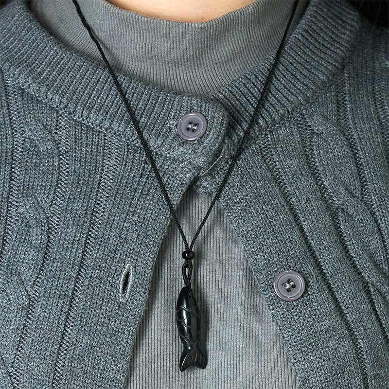 Buddha Stones Schnitzerei, Koi-Fisch, rosa Kristall, indischer Achat, Amethyst, Halskettenanhänger – Symbol für Wärme und Wohlstand - image 66