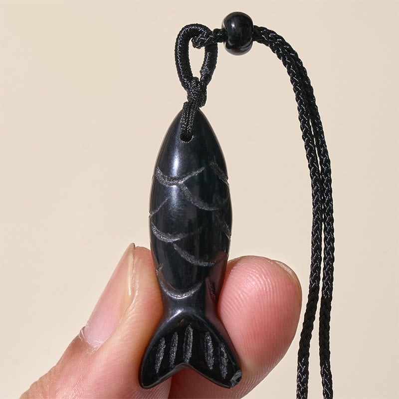 Buddha Stones Schnitzerei, Koi-Fisch, rosa Kristall, indischer Achat, Amethyst, Halskettenanhänger – Symbol für Wärme und Wohlstand - image 65