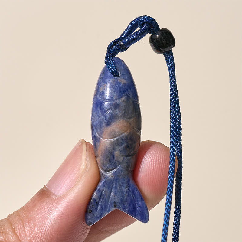 Buddha Stones Schnitzerei, Koi-Fisch, rosa Kristall, indischer Achat, Amethyst, Halskettenanhänger – Symbol für Wärme und Wohlstand - image 40