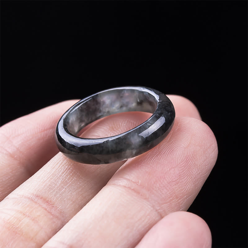 Buddha Stones Jade-Ring für Wohlstand, Glück und Fülle - image 4