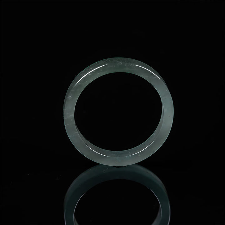 Buddha Stones Jade-Ring „Fülle und Wohlstand“ – Mehrere Größen erhältlich - image 1