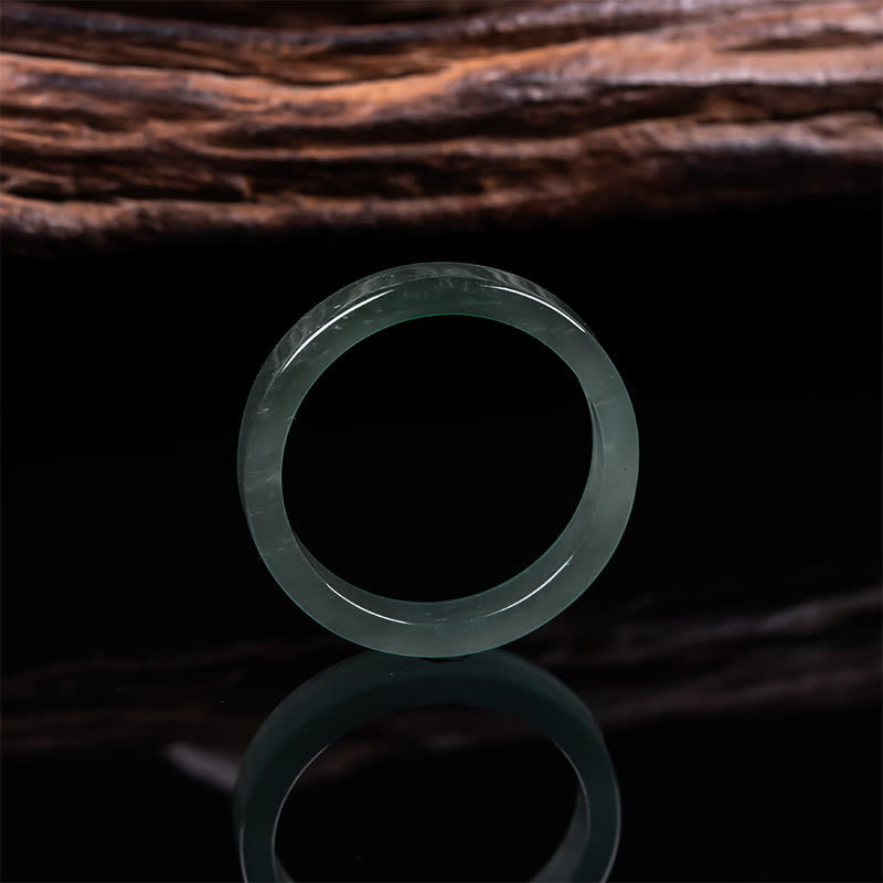 Buddha Stones Jade-Ring „Fülle und Wohlstand“ – Mehrere Größen erhältlich - image 2