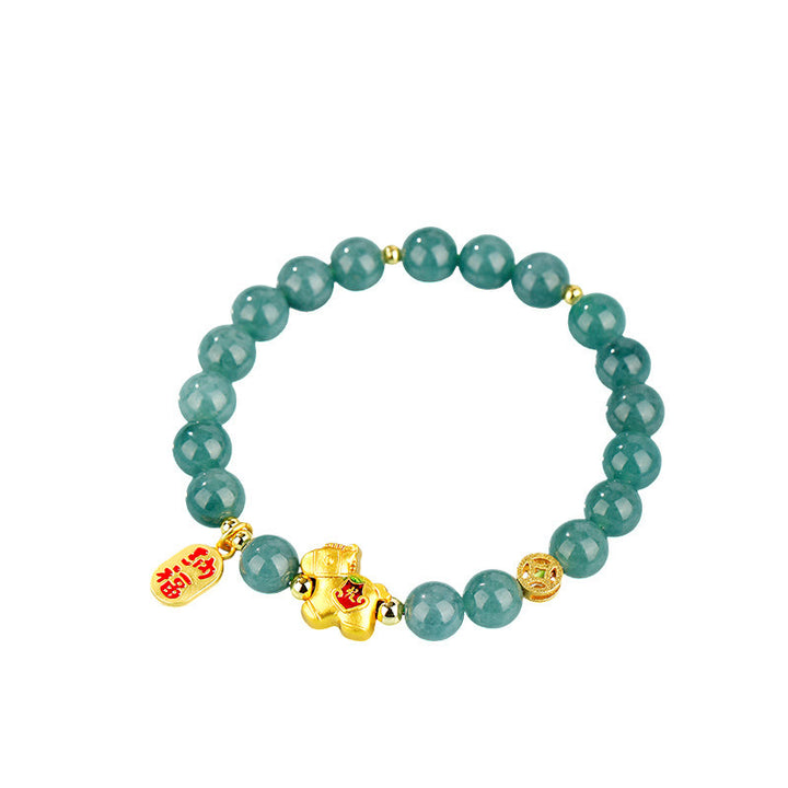 Buddha Stones Jade-Armband „Wohlstand und Fülle“ – Jahr des Pferdes - image 7