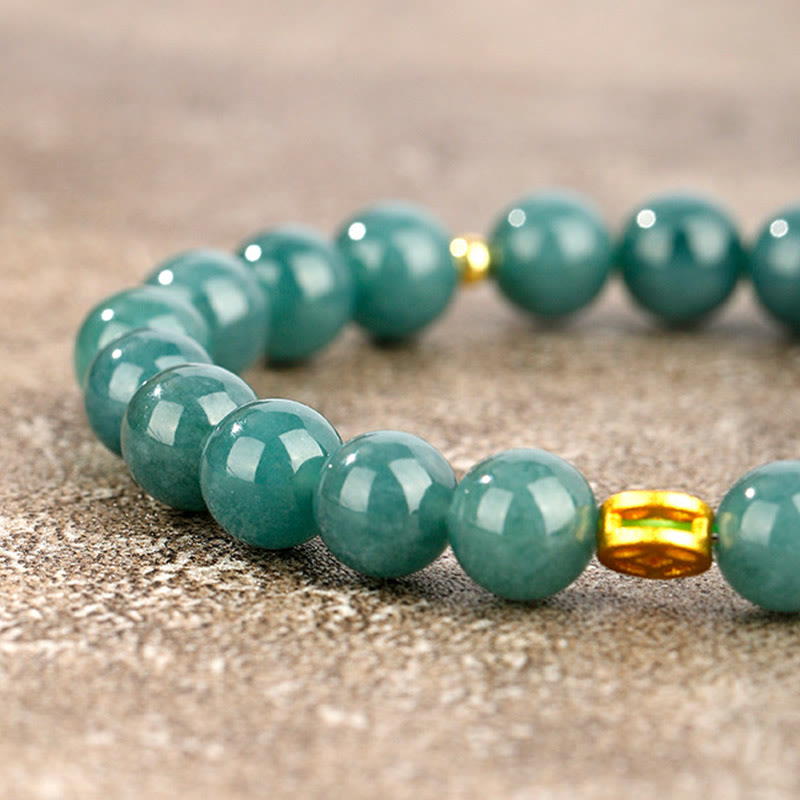 Buddha Stones Jade-Armband „Wohlstand und Fülle“ – Jahr des Pferdes - image 9