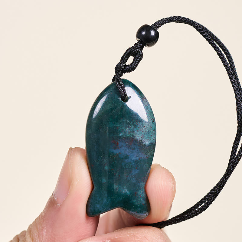 Buddha Stones, Koi-Fisch, rosa Kristall, indischer Achat, Amethyst, Topas, roter Jaspis, Erfolg, Wärme-Halskette, Anhänger - image 7