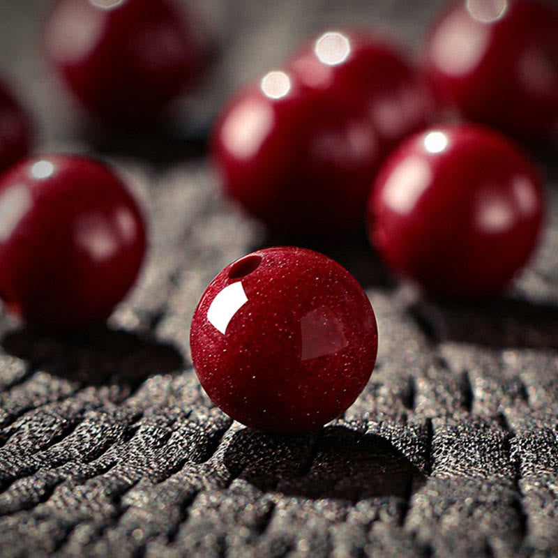 Buddha Stones Zinnober-Segensarmband zum Jahr des Pferdes - image 12