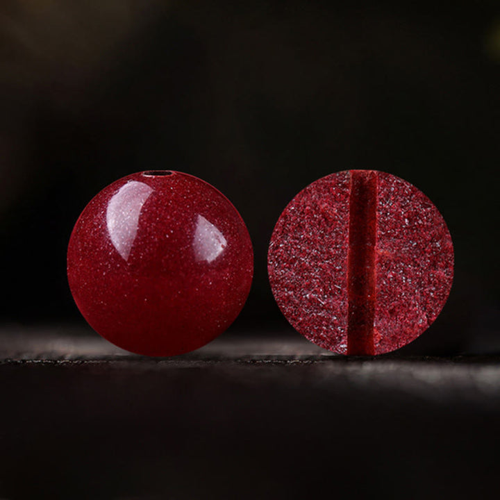 Buddha Stones Zinnober-Segensarmband zum Jahr des Pferdes - image 13