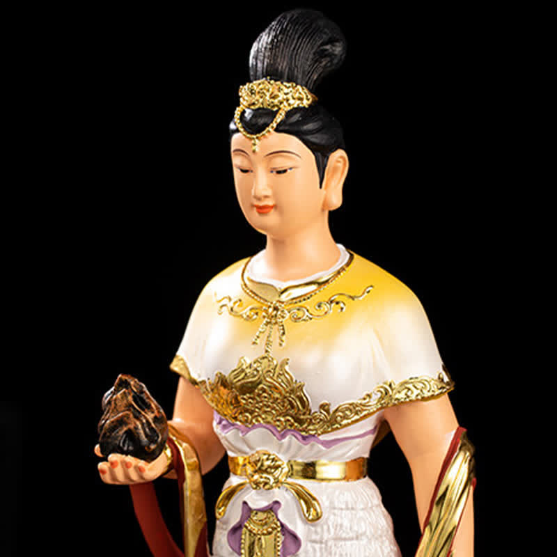 Bodhisattva Nuwa Schutzharzstatue Heimdekoration - image 3