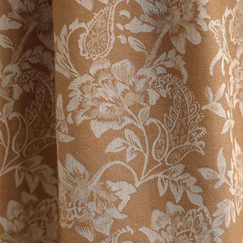 Buddha Stones Damenrock aus Baumwolle mit A-Linien-Schnitt, elastischem Bund und Taschen, bedruckt mit Blumen-Paisley-Muster - image 17