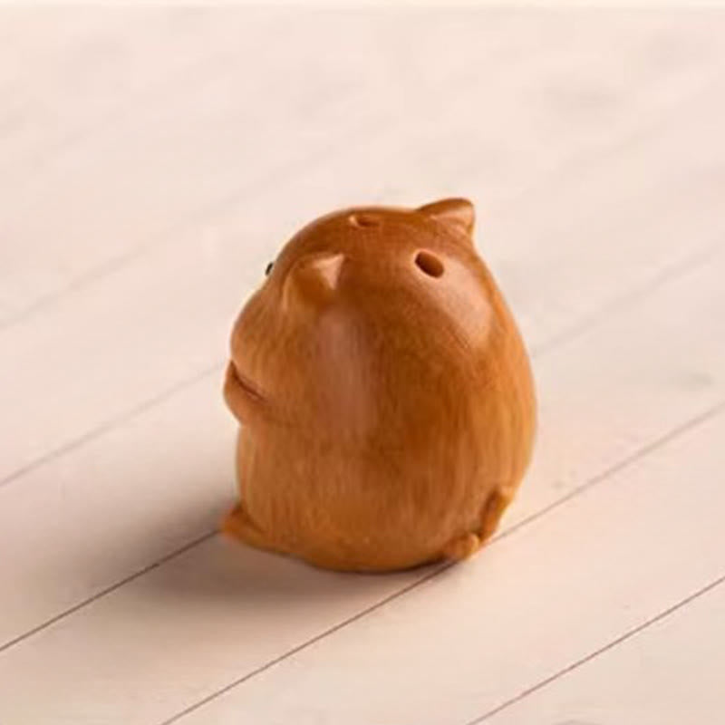 Buddha Stones Schlüsselanhänger aus rotem Sandelholz, Stern, Mond und Bodhi-Samen – Segenswunsch für das Jahr des Pferdes - image 47