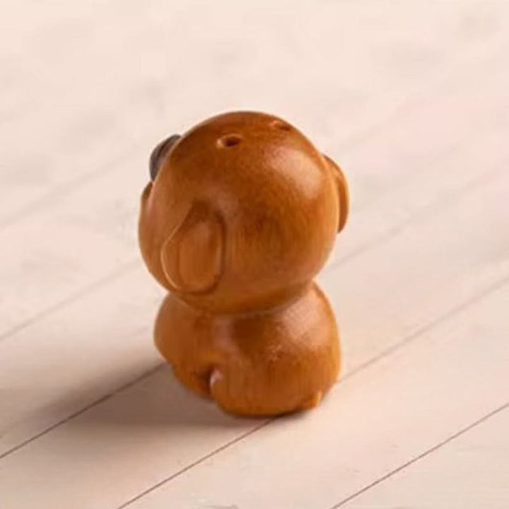 Buddha Stones Schlüsselanhänger aus rotem Sandelholz, Stern, Mond und Bodhi-Samen – Segenswunsch für das Jahr des Pferdes - image 43