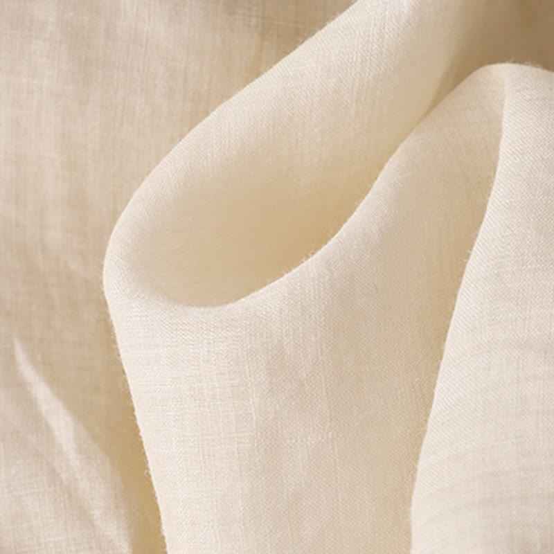 Buddha Stones Sommerlicher, schlichter Kimono für Damen mit langen Ärmeln, Schnürung und offener Vorderseite - image 11