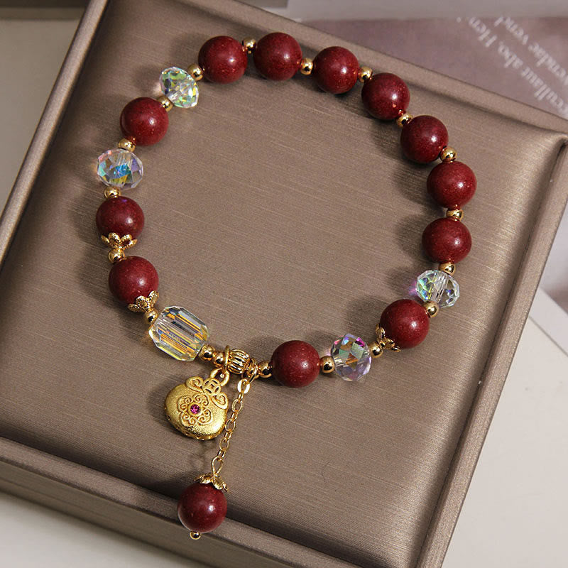 Buddha Stones Sandelholz-Glücksbringer-Armband - image 3