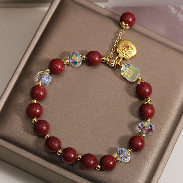 Buddha Stones Sandelholz-Glücksbringer-Armband - image 2