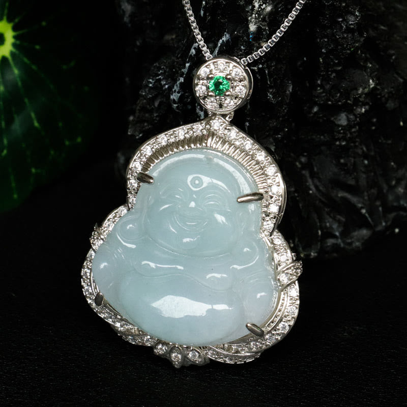 Buddha Stones Jade-Anhänger „Lachender Buddha“ – Symbol der Fülle - image 8