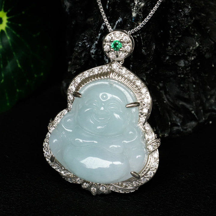 Buddha Stones Jade-Anhänger „Lachender Buddha“ – Symbol der Fülle - image 8