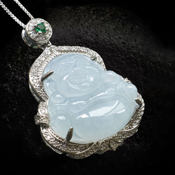 Buddha Stones Jade-Anhänger „Lachender Buddha“ – Symbol der Fülle - image 10