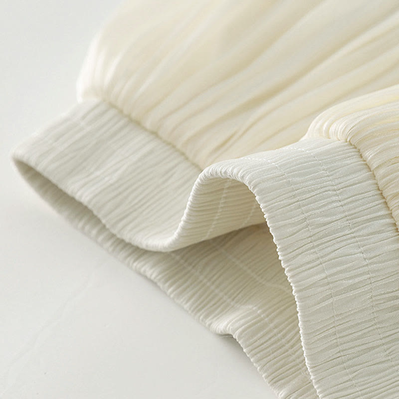 Buddha Stones Sommerliche, schlichte Damen-Polyesterhose - image 8