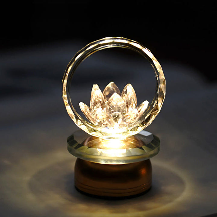 Buddha Stones Lotus Kupfer Messing Neubeginn Wohndekoration - image 0