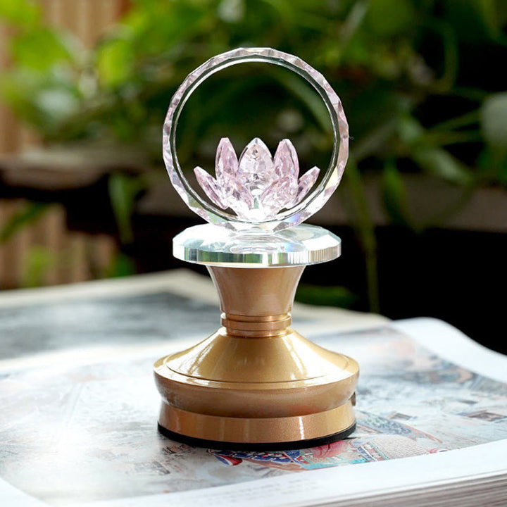 Buddha Stones Lotus Kupfer Messing Neubeginn Wohndekoration - image 16