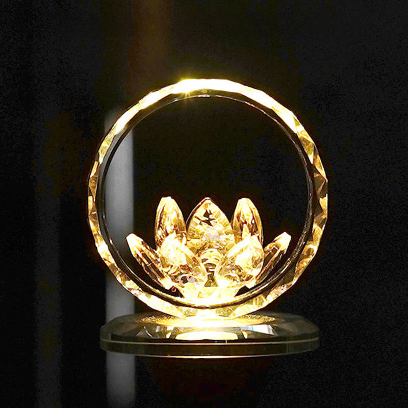 Buddha Stones Lotus Kupfer Messing Neubeginn Wohndekoration - image 7