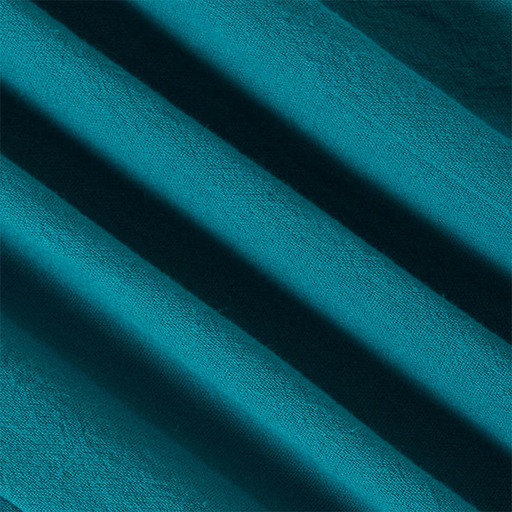 Buddha Stones Schlichte, gestreifte Damenhose im Bohemian-Stil mit weitem Bein und Taschen - image 4