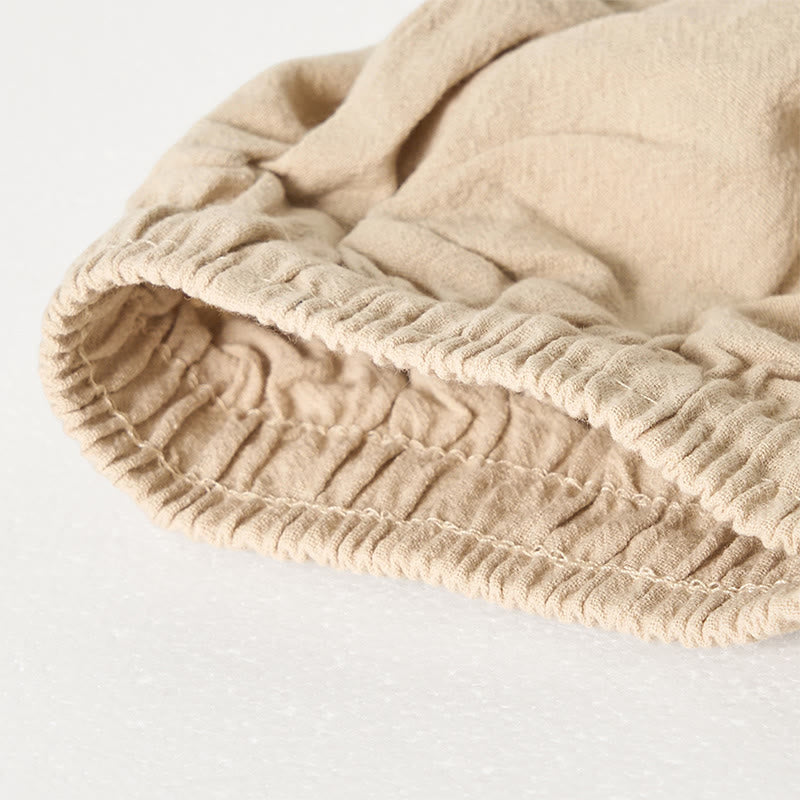 Buddha Stones Schlichte, gestreifte Damenhose im Bohemian-Stil mit weitem Bein und Taschen - image 8