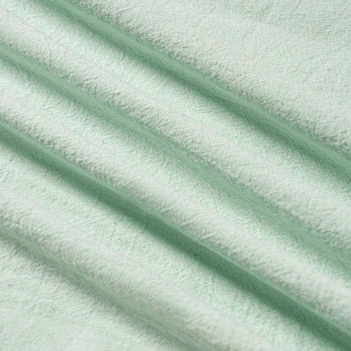 Buddha Stones Sommerliches Damen-Halbarmshirt aus Baumwolle mit V-Ausschnitt, Stickereien und Schnürung. - image 4