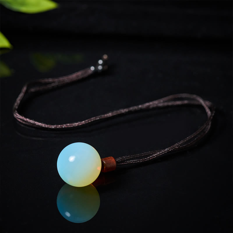 Buddha Stones Halskettenanhänger aus weißem und rosafarbenem Tigerauge-Rauchquarz zum Schutz vor diesen Elementen - image 11