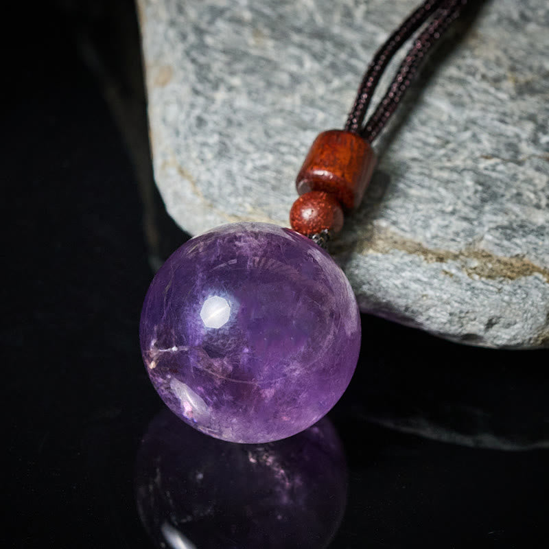 Buddha Stones Halskettenanhänger aus weißem und rosafarbenem Tigerauge-Rauchquarz zum Schutz vor diesen Elementen - image 14