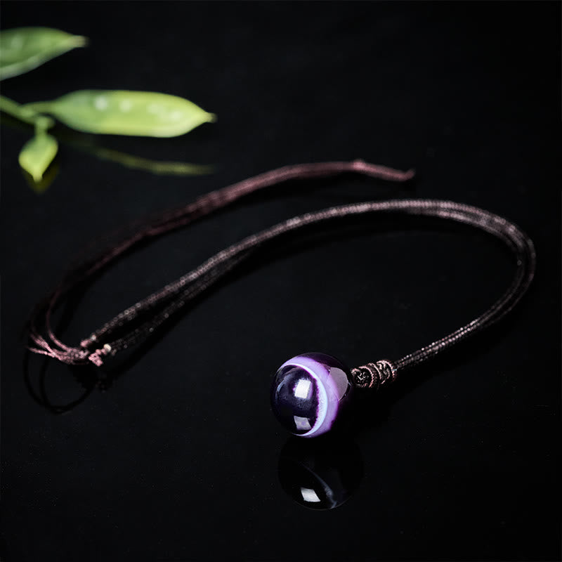 Buddha Stones Amethyst Gelber Achat Verschiedene Achat Rosa Kristall Lazurit Lapislazuli Waage Halskette Anhänger - image 13