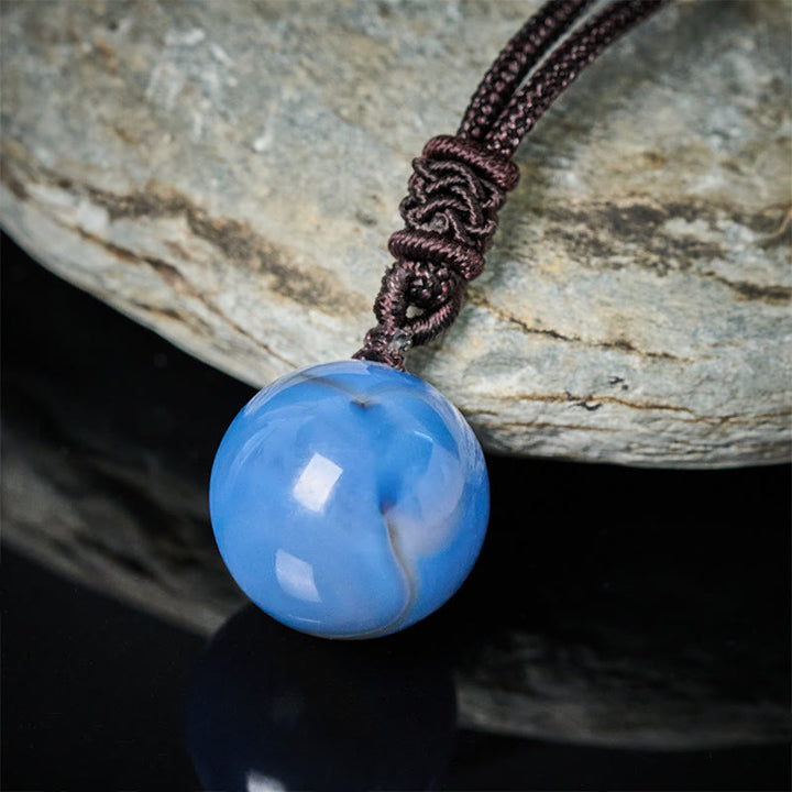 Buddha Stones Amethyst Gelber Achat Verschiedene Achat Rosa Kristall Lazurit Lapislazuli Waage Halskette Anhänger - image 16