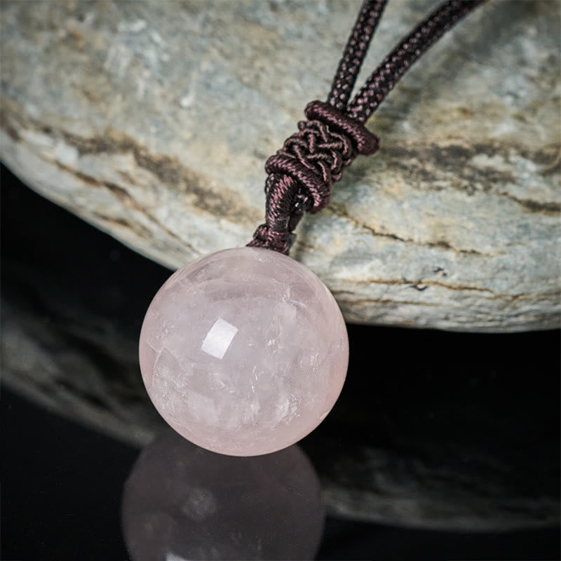 Buddha Stones Amethyst Gelber Achat Verschiedene Achat Rosa Kristall Lazurit Lapislazuli Waage Halskette Anhänger - image 20