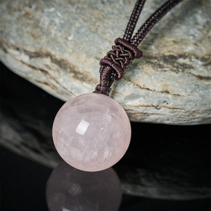 Buddha Stones Amethyst Gelber Achat Verschiedene Achat Rosa Kristall Lazurit Lapislazuli Waage Halskette Anhänger - image 20