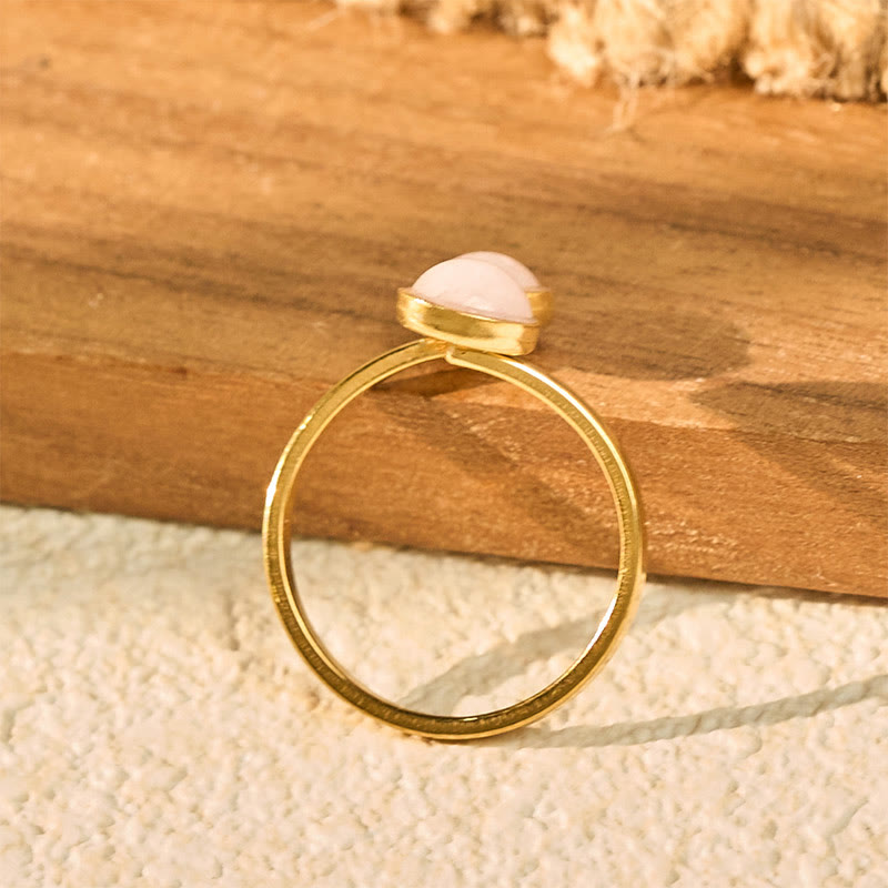 Buddha Stones Balance Calm Ring aus Titanstahl - image 13