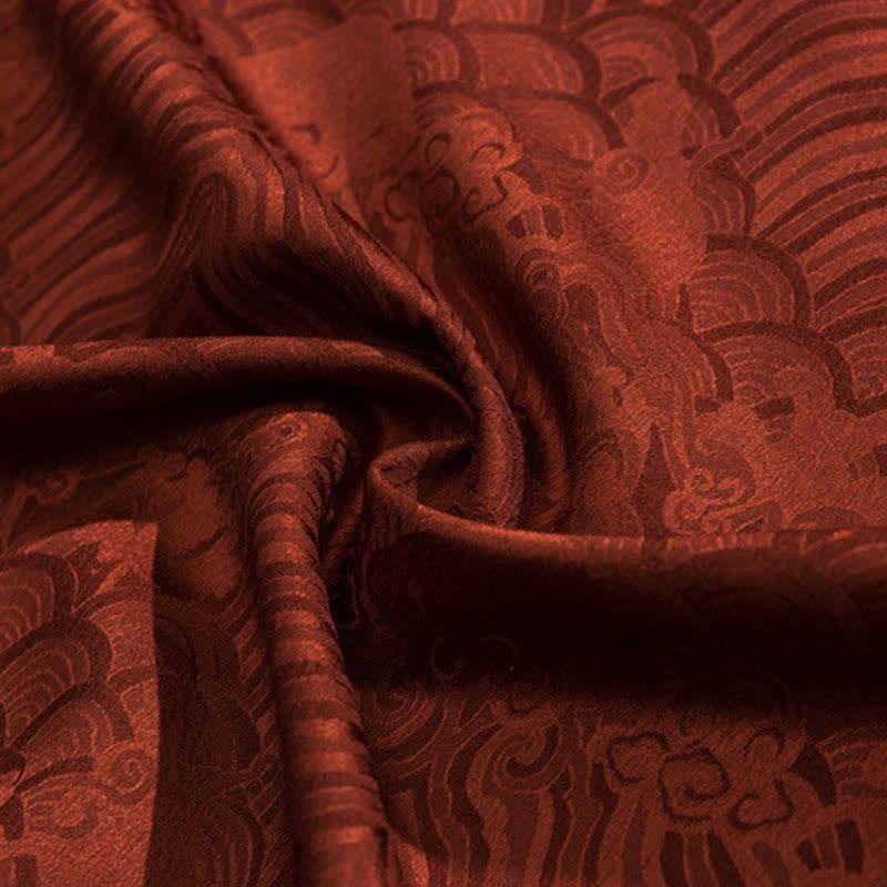 Buddha Stones Sommerliches Retro-T-Shirt mit Knister- und Wolkenmuster, Kurzarm, für Herren - image 23