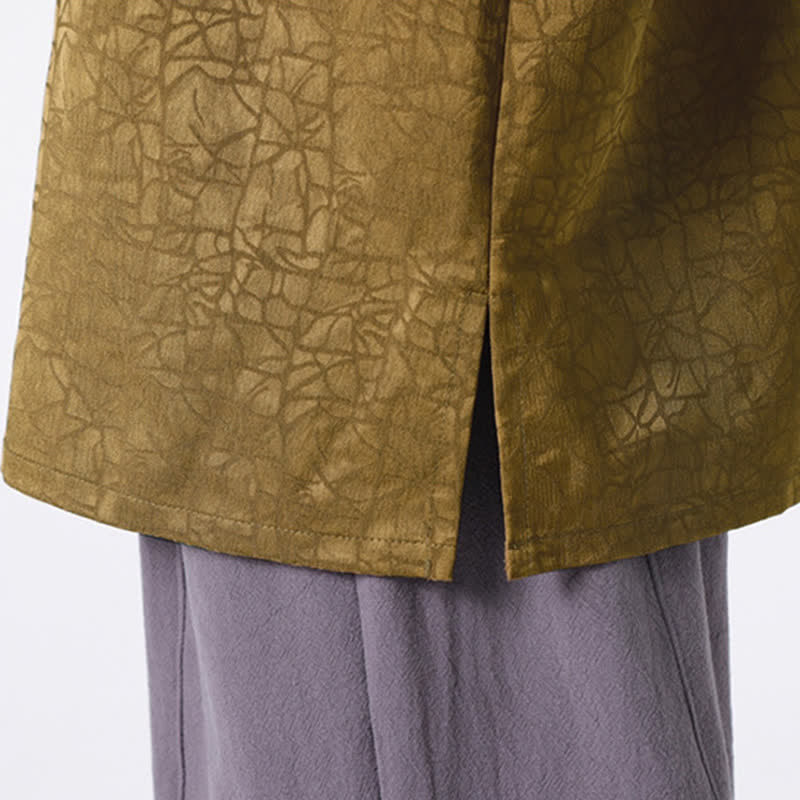 Buddha Stones Sommerliches Retro-T-Shirt mit Knister- und Wolkenmuster, Kurzarm, für Herren - image 12