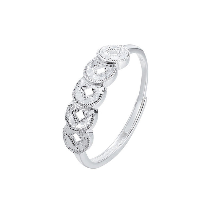 Buddha Stones Ring, Armband, Halskette und Anhänger aus 925er Sterlingsilber mit Fünf-Kaiser-Münzen zum Schutz. - image 16