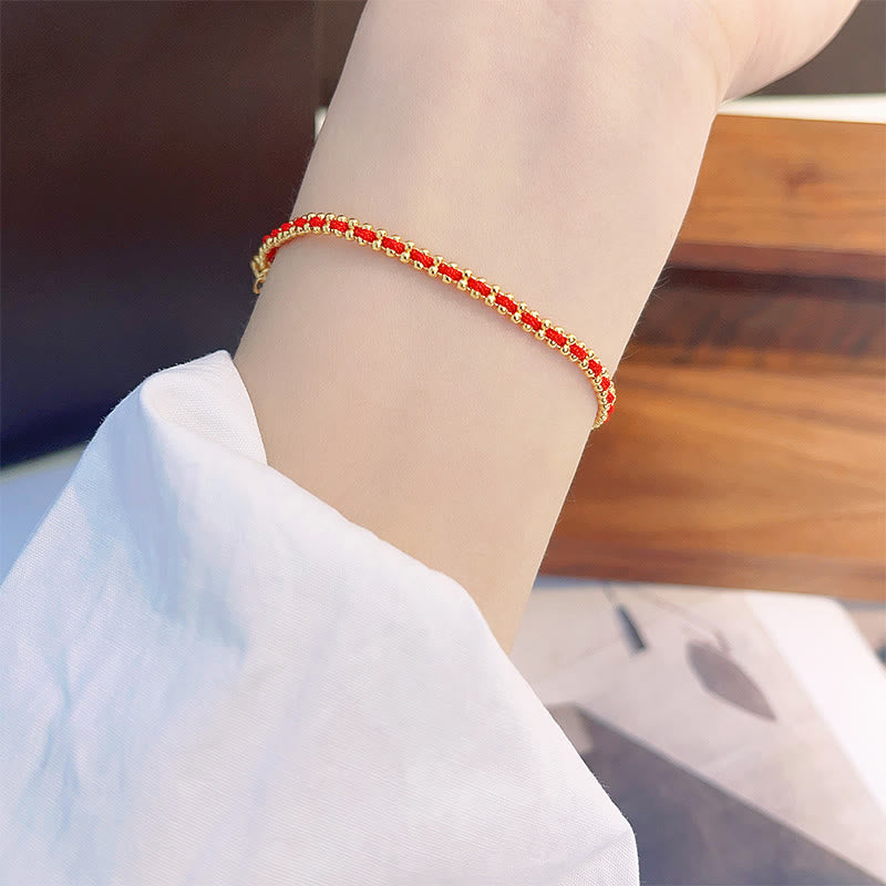 Buddha Stones Armband aus 925er Sterlingsilber zum Schutz vor bösen Geistern - image 2