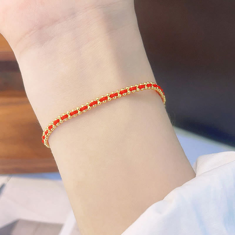 Buddha Stones Armband aus 925er Sterlingsilber zum Schutz vor bösen Geistern - image 1